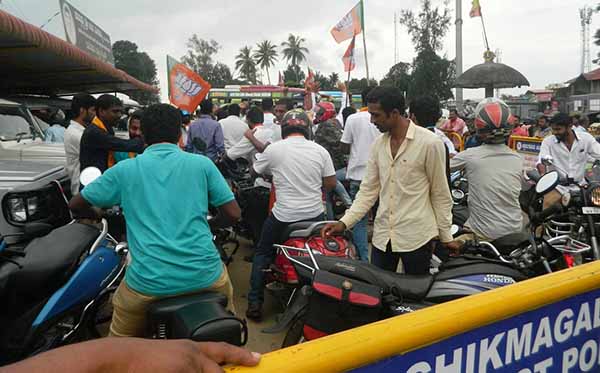 ಮಂಗಳೂರು ಚಲೋ: ಬಿಜೆಪಿ ಕಾರ್ಯಕರ್ತರ ಬಂಧನ